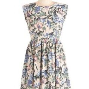 Mod cloth floral pattern sleeveless dress size 3x